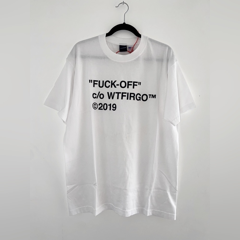 FreshLive “FUCK-OFF” Tee L 1/1 Sample UNI - Picture 1 of 6